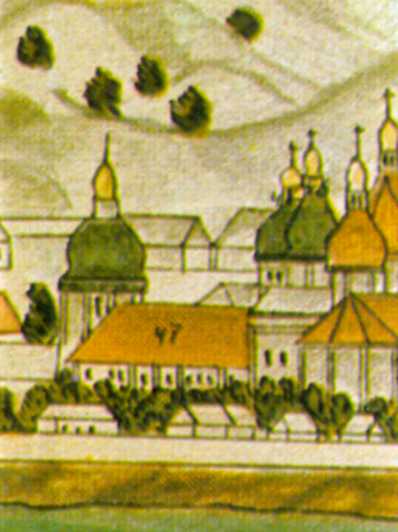 Фрагмент Флорівського монастиря