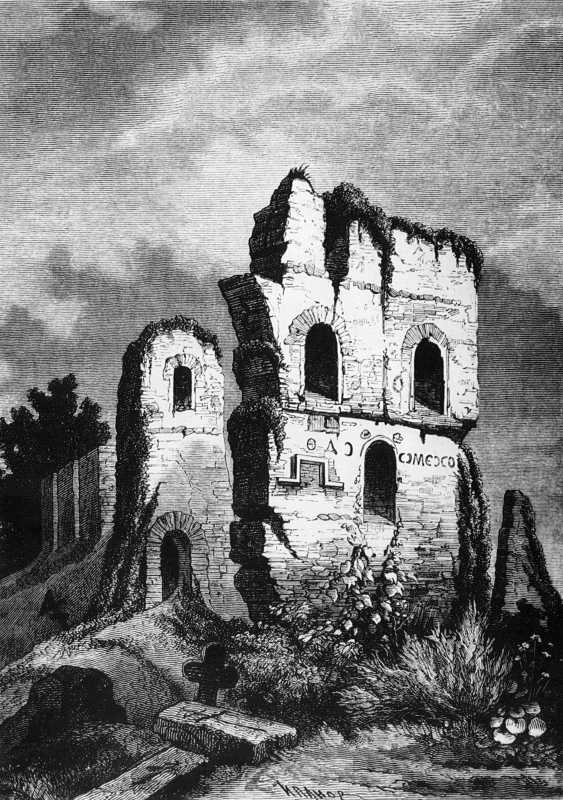 Поч. 19 ст. Руїни Десятинної церкви