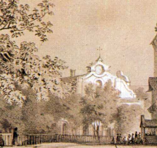 Фронтон Ковнірівського корпусу