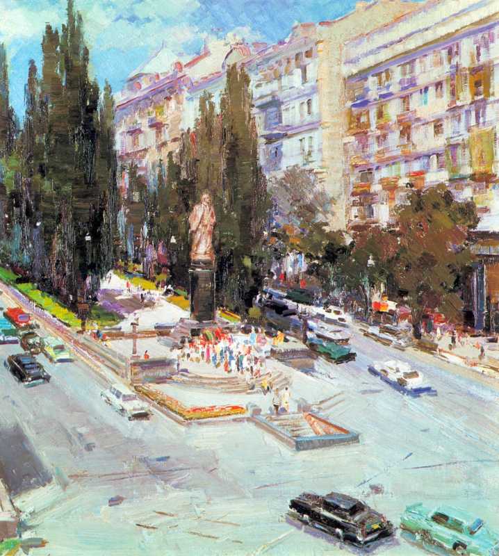 Шишко Сергій Федорович (нар. 1911). Біля пам’ятника В. І. Леніну. 1969. … 1969 р. Шишко С.Ф. Біля пам’ятника В.…