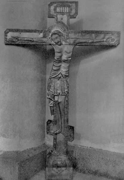 Запрестольний хрест із розп’яттям. 17…