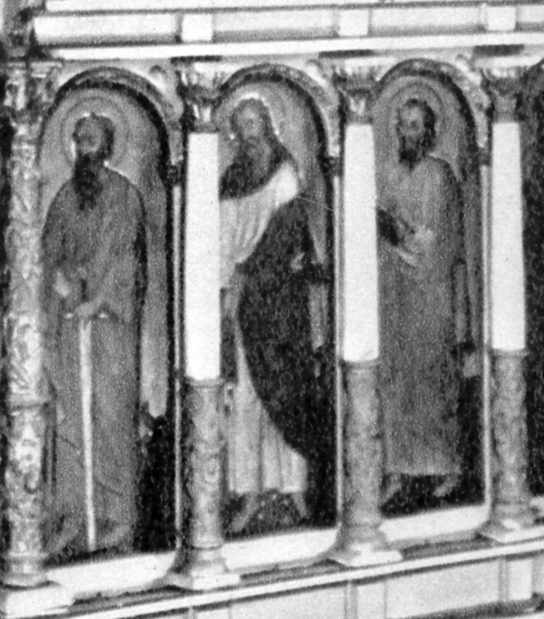 Апостоли. Права група