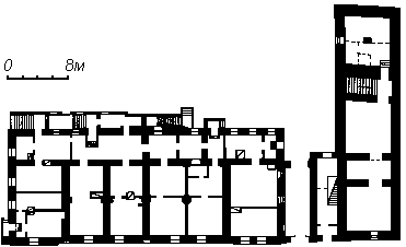 План напівпідвалу