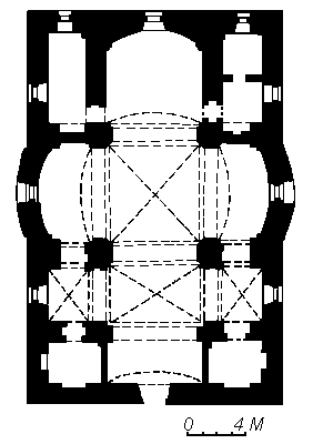 План костела