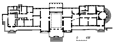 Палац. План