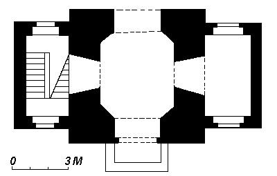 План первого яруса колокольни