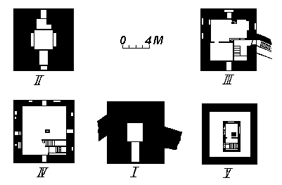 Плани ярусів