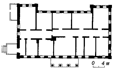 [1985 г.] Лівий флігель. План