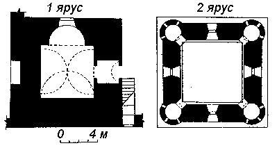 Башня армянского костела. Планы 1 и 2…