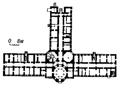 Головний корпус. План 1 поверху