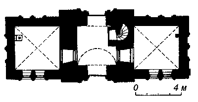 Колокольня Георгиевской церкви. План