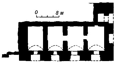Фрагмент плану підземної частини