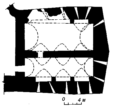 Південна башта. План