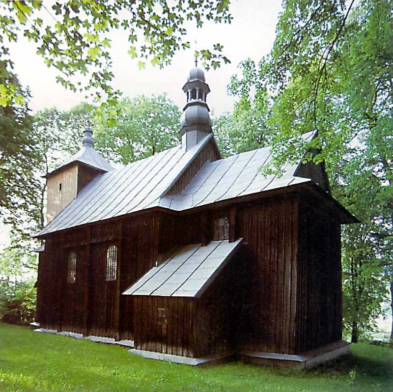 Дерев’яна церква Собору богородиці 1750 р. [Слободян В. Каталог існуючих… Церква Собору богородиці