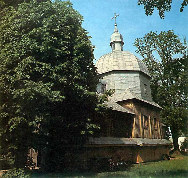 Церква Різдва богородиці 1900 р. в с.Махнів, яке було десь близько до Махнева… Церква Різдва богородиці