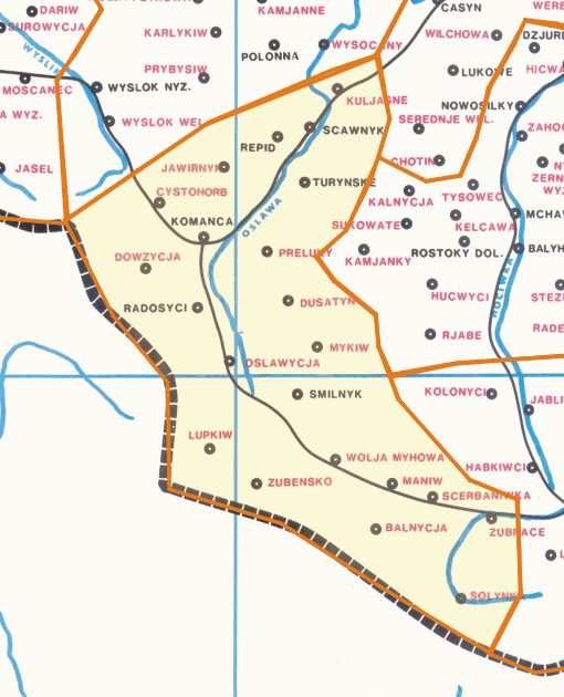Картосхема деканату за О.Іванусівим