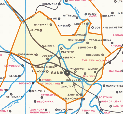 Картосхема деканату за О.Іванусівим