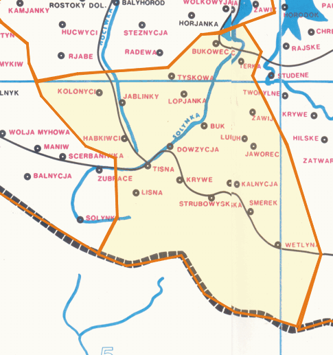 Картосхема деканату за О.Іванусівим