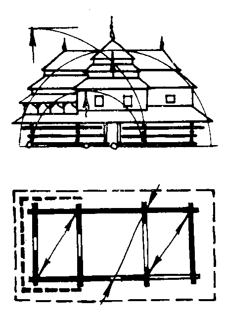 План, фасад