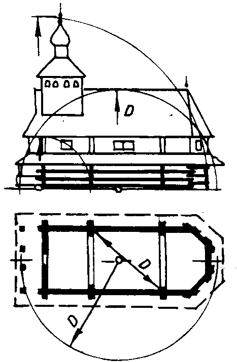 План, фасад