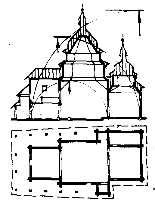 Схема плану і розрізу