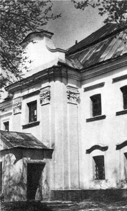 Келії. Поч. 17 ст. Фрагмент фасаду