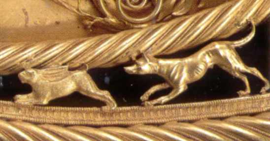 Заяць (32) і собака (33)