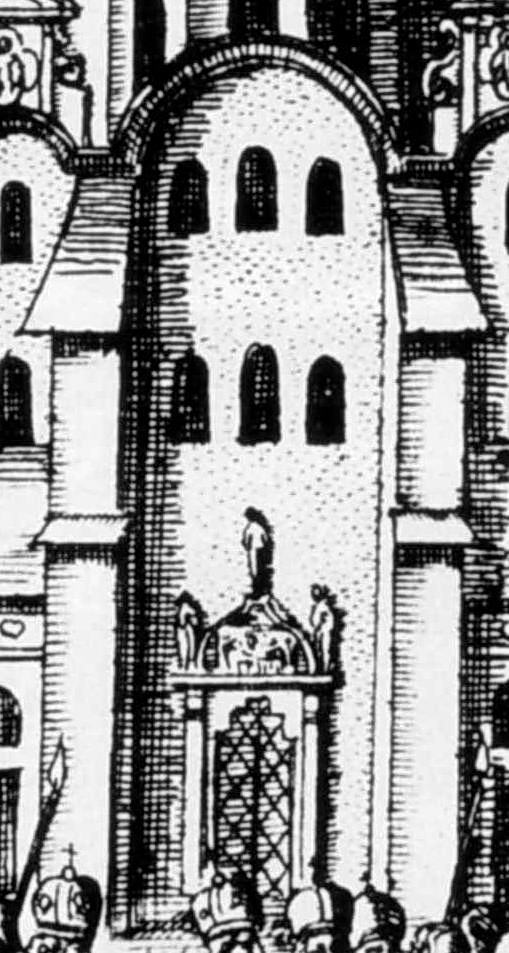 Центральне прясло західного фасаду