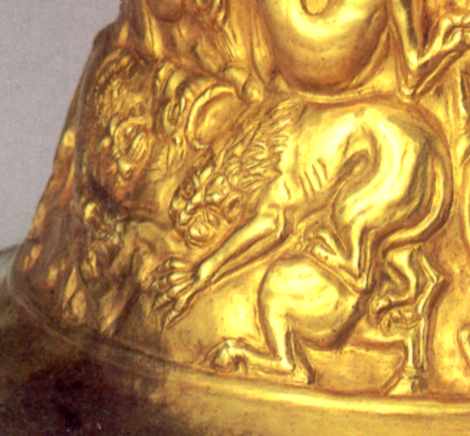 Ярус 4: два леви терзають бика (з…