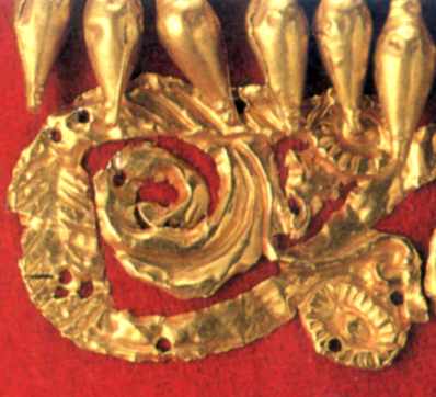 Пояс 1, підвіски та волюти