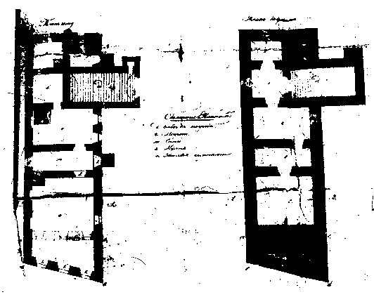 Плани підвалу і першого поверху…