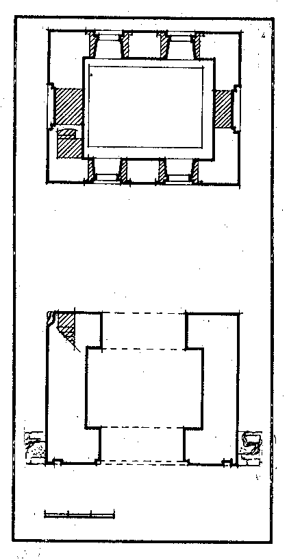 Дзвіниця. Плани першого та другого…