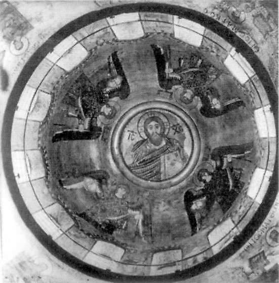 Пантократор. Мозаїка у головному куполі