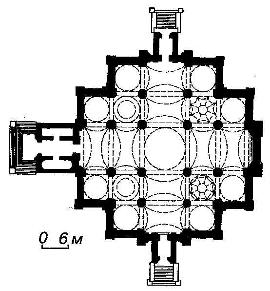 План 1 поверху. Обміри Є.Тимановича