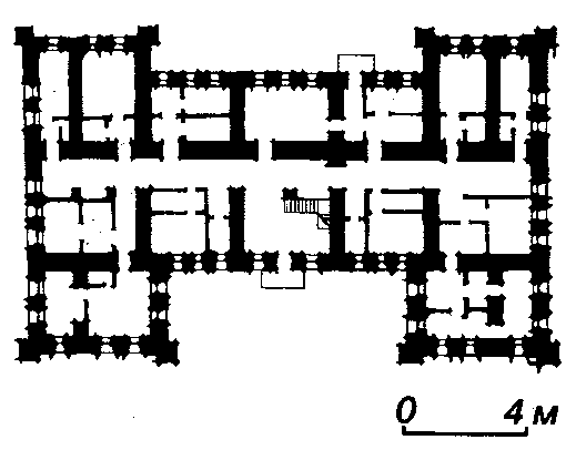 Будинок архімандрита. План 1 поверху