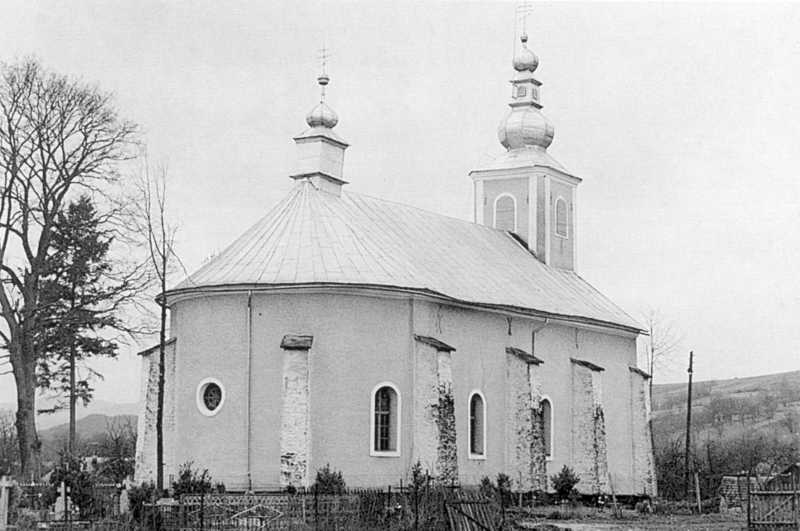 Тур’я Поляна. Церква св. арх. Михайла, 1832 (?) р. Світлина 1998 р. Джерело:… Церква св.Михаїла