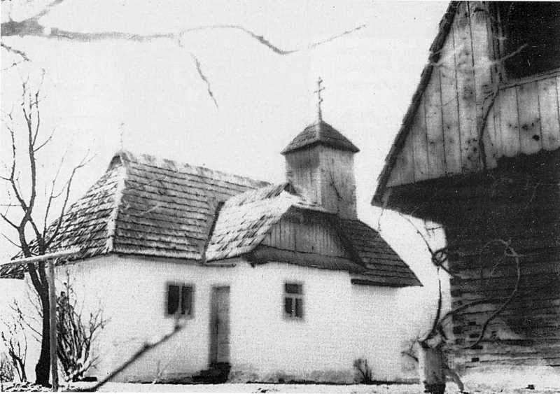 Дубове-Нижня Заріка. Церква св. Великомученика Дмитра, 1949 р. Світлина І.… 1960-і рр. Загальний вигляд з позиції А1