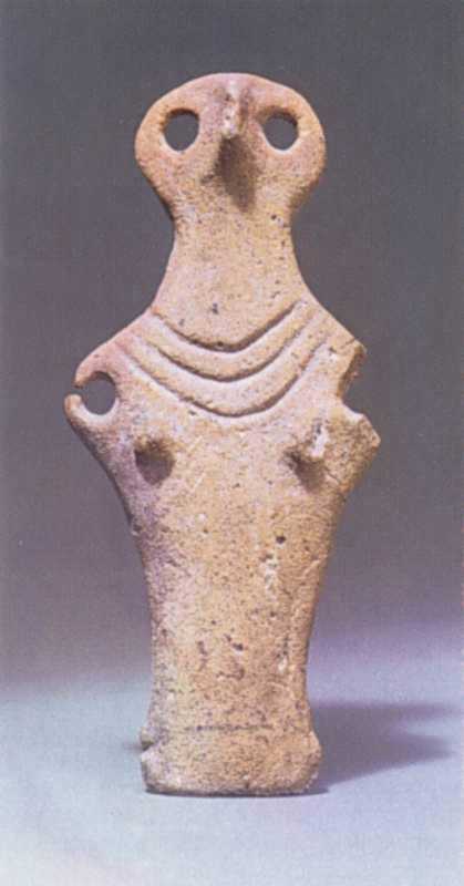 Жіноча статуетка трипільської культури