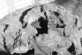 1999 р. Фрагмент фундаменту апсиди