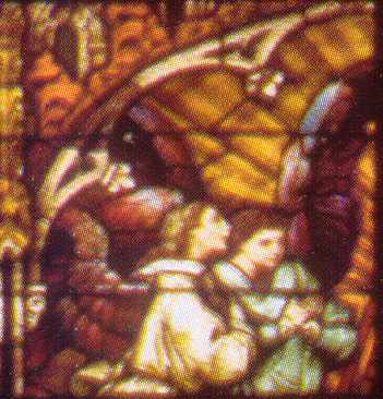 Ліва верхня група ангелів