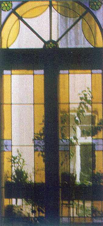 Вітражні двері (балконні)