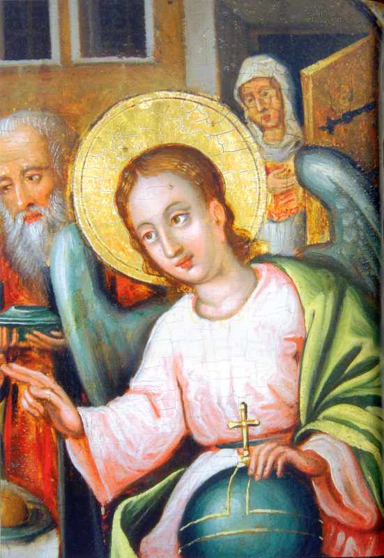 Півпостать правого ангела