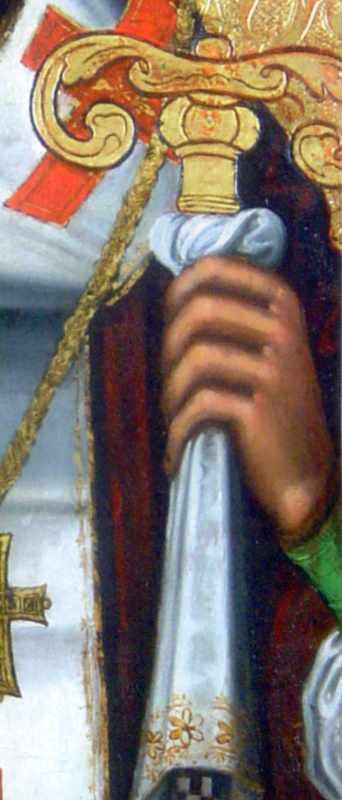 Ліва рука з посохом