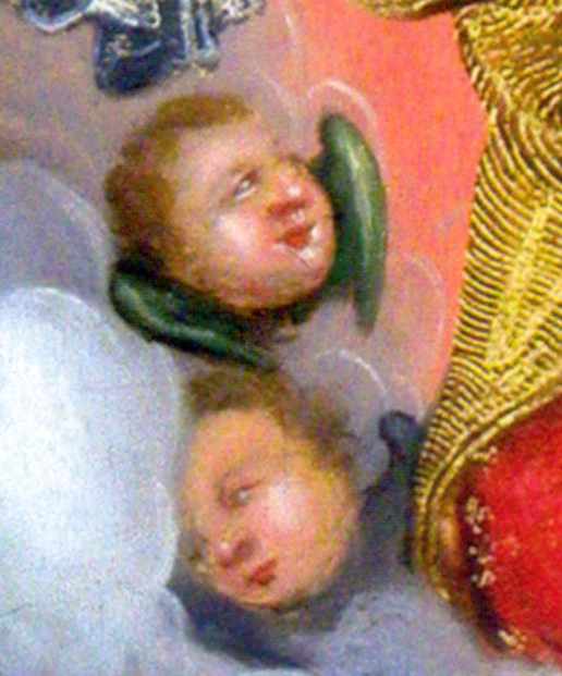 Ліва нижня група ангелів