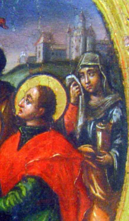 Апостол Іоан та жінка