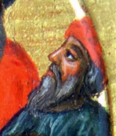 Чоловік у синьому