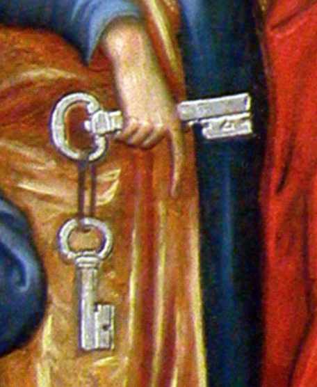 Рука з ключами