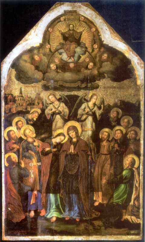 Ікона в процесі реставрації