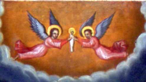 Ангели з душею померлого