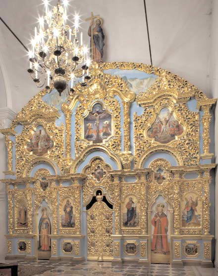 Іконостас вівтаря св. апостола Андрія…